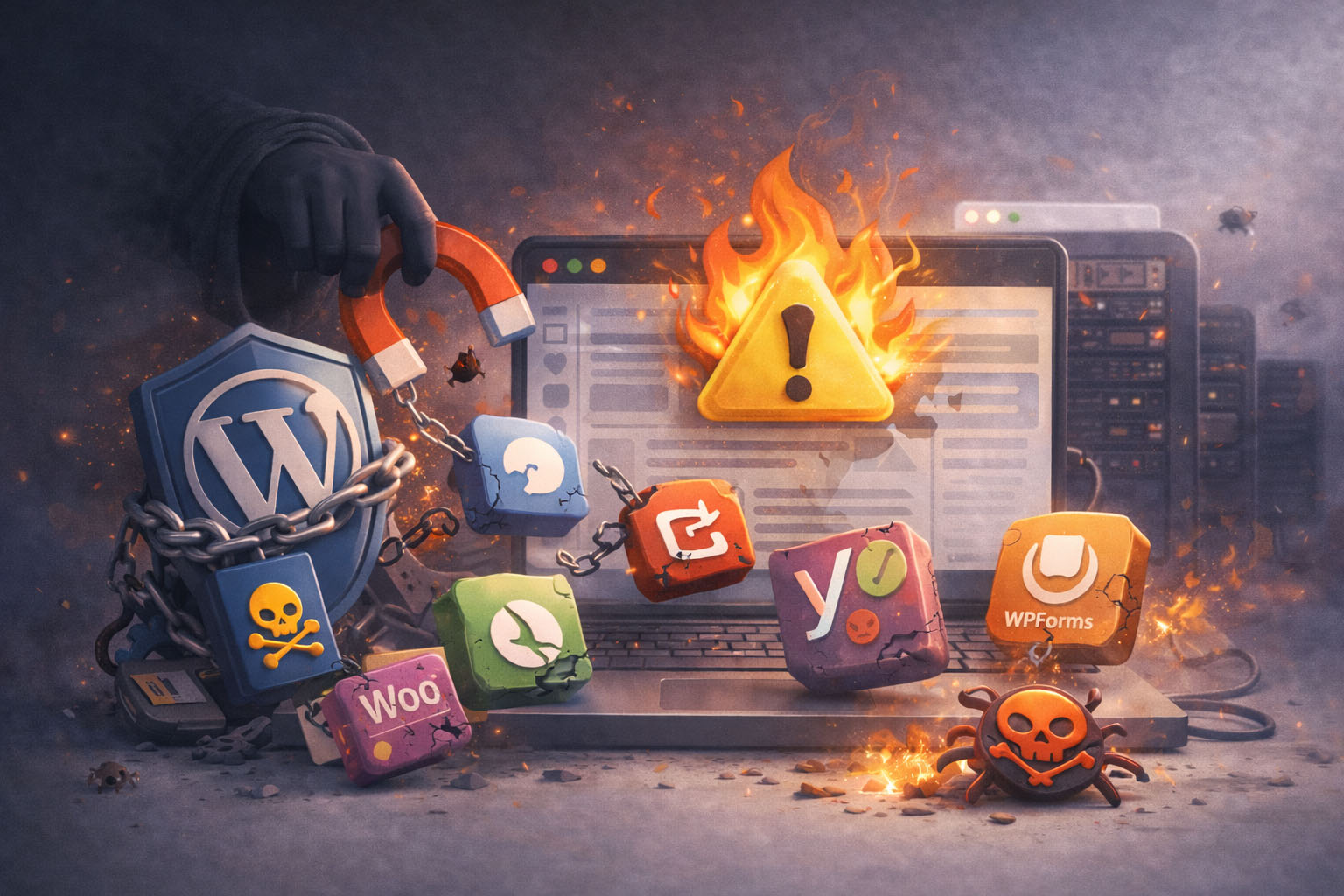 Grote WordPress plugin hack