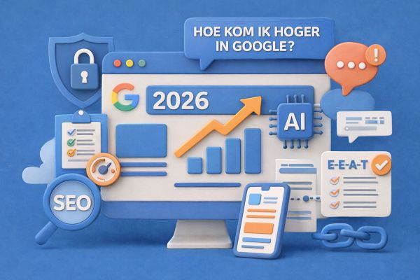 Website hoger in Google in 2026
