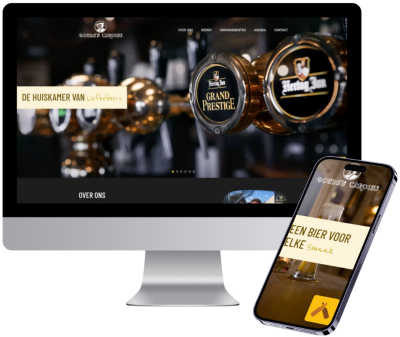 Cafe Gouden Carolus Mock Up